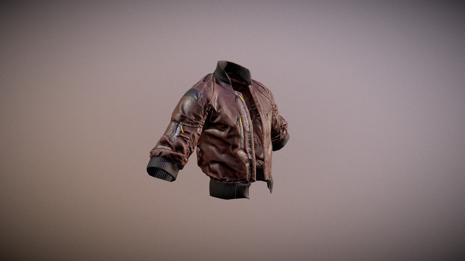 Leather Jacket - 3D model by Jamie Jessop (@JamieJessop) 3d model