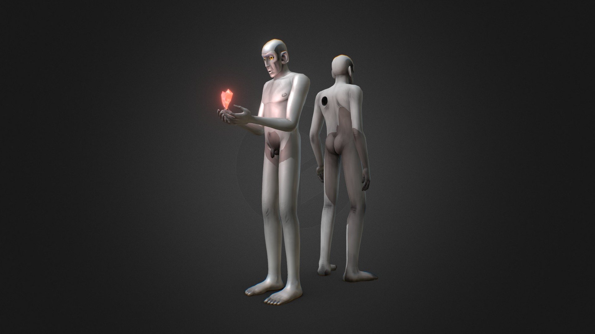 Character designer of the Man character of the short film. This film is a metaphor that wants to express a social prejudice, about to love, sex and heartbreak 3d model