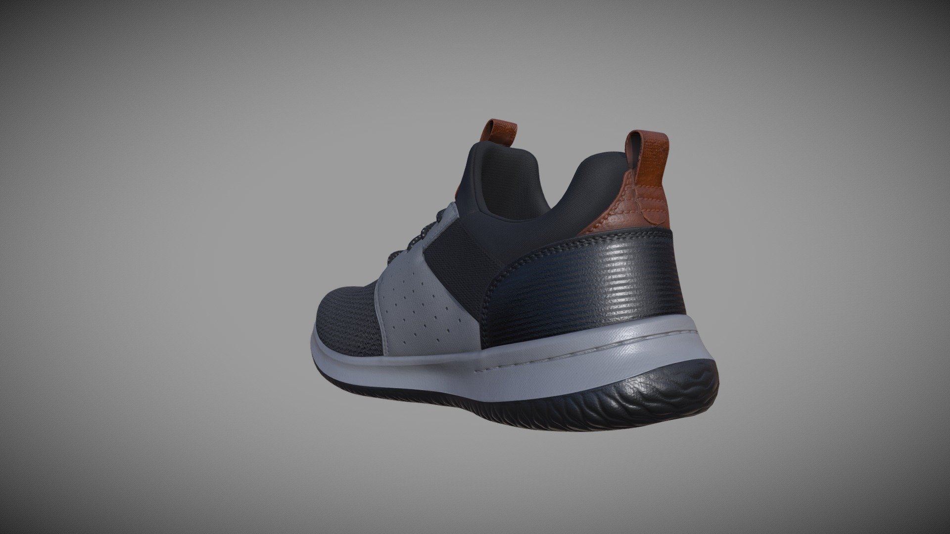 Skechers Delson Camben

Normal maps are grabbed via scanning and modeling is done manually from scratch in 3ds Max, so the result is the best compromise between clean geometry and realistic appearance.

Enjoy the model 3d model