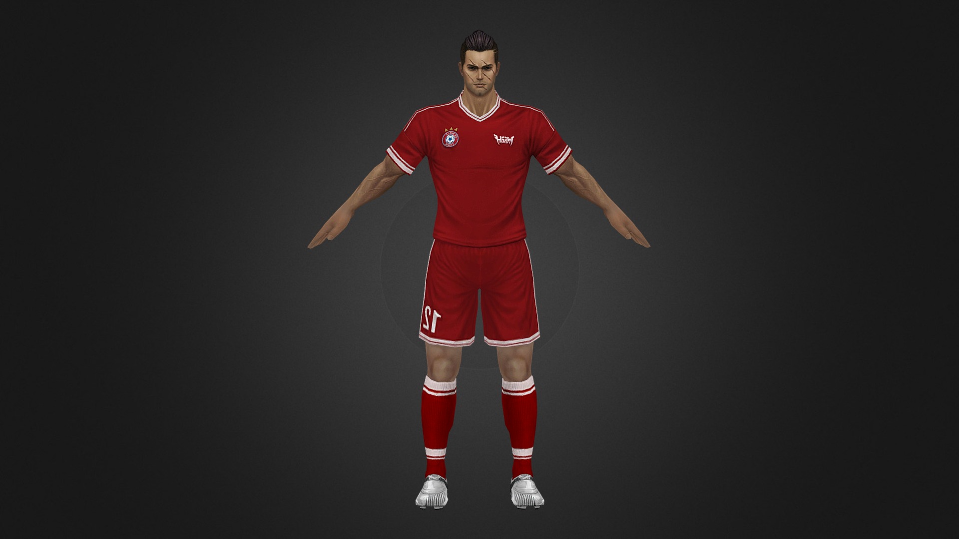 Yigit Soccer w - 3D model by Dimac 3d model