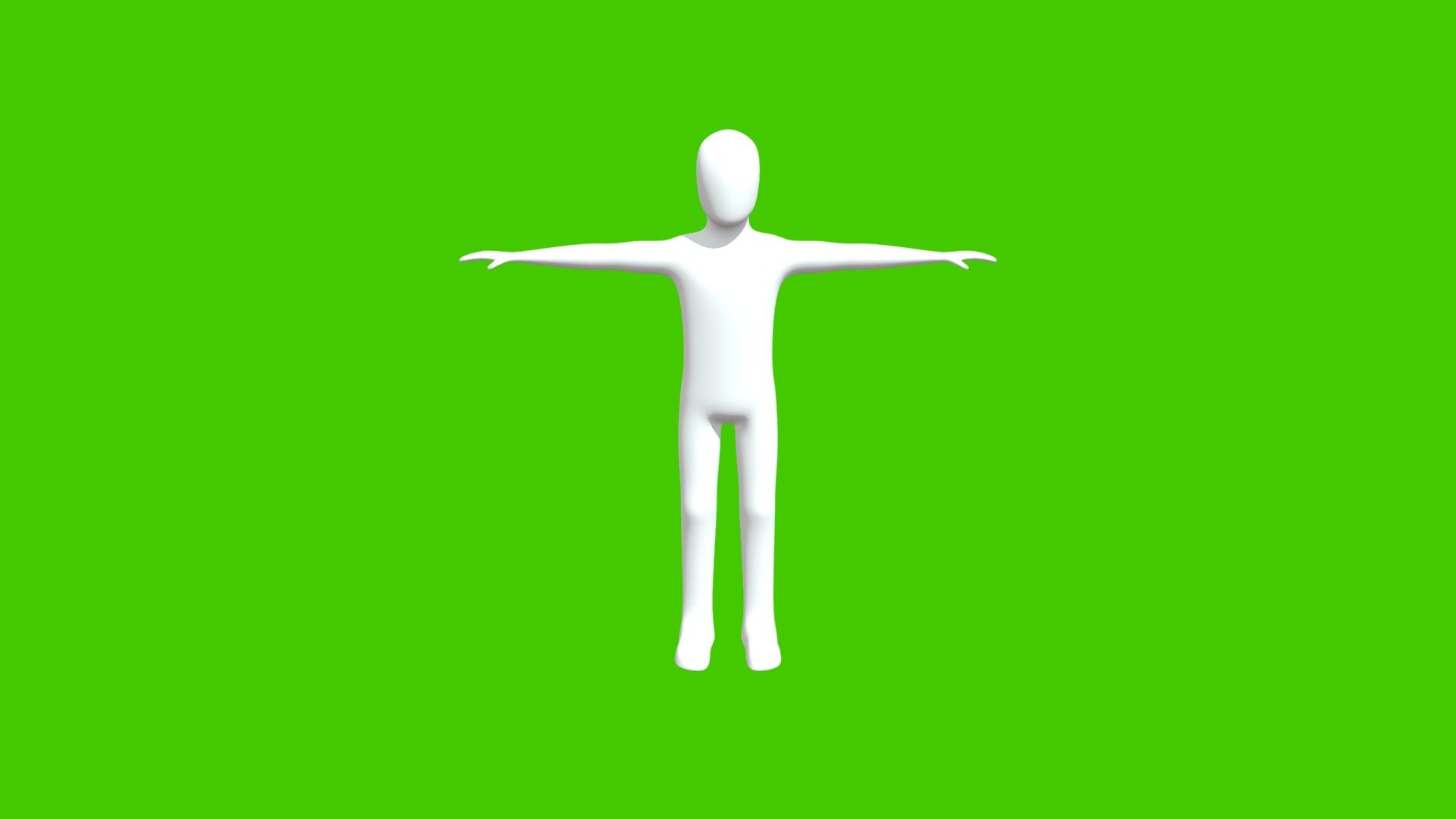 Here's a basic character mannequin model for anyone to use for rigging and making animations. Practice makes perfect. You can download it for free and try different things to make the best use of this 3d model 3d model