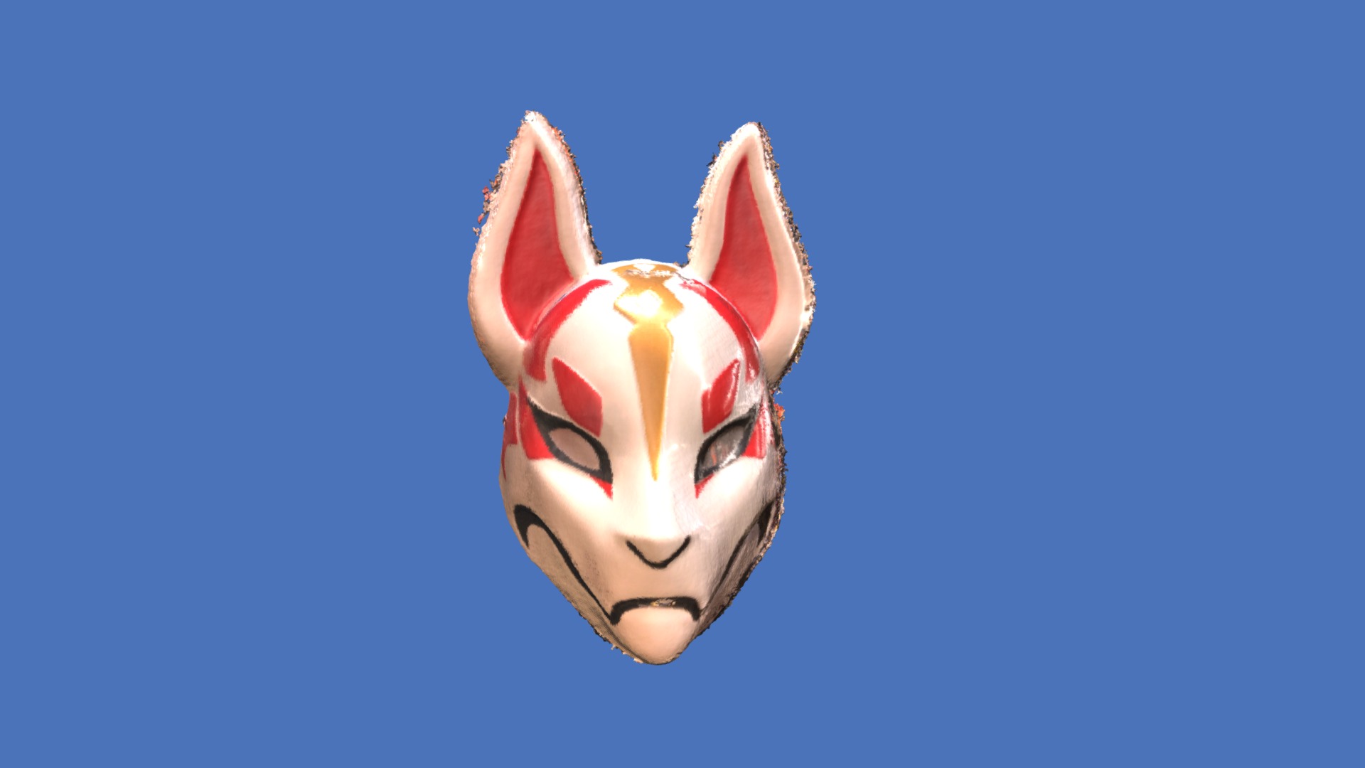 scanned at the halloween store with Scandy Pro  on my iPhone X - Fortnite drift mask - Download Free 3D model by elaughli 3d model