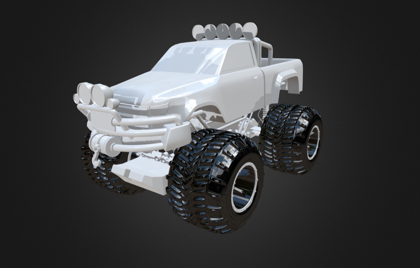 Work 3d made in Wanadi Creative Studio for a custom brand. Its a High poly hard surface, made with references of real cars but it isn´t accurate because it´s a custom made one 3d model