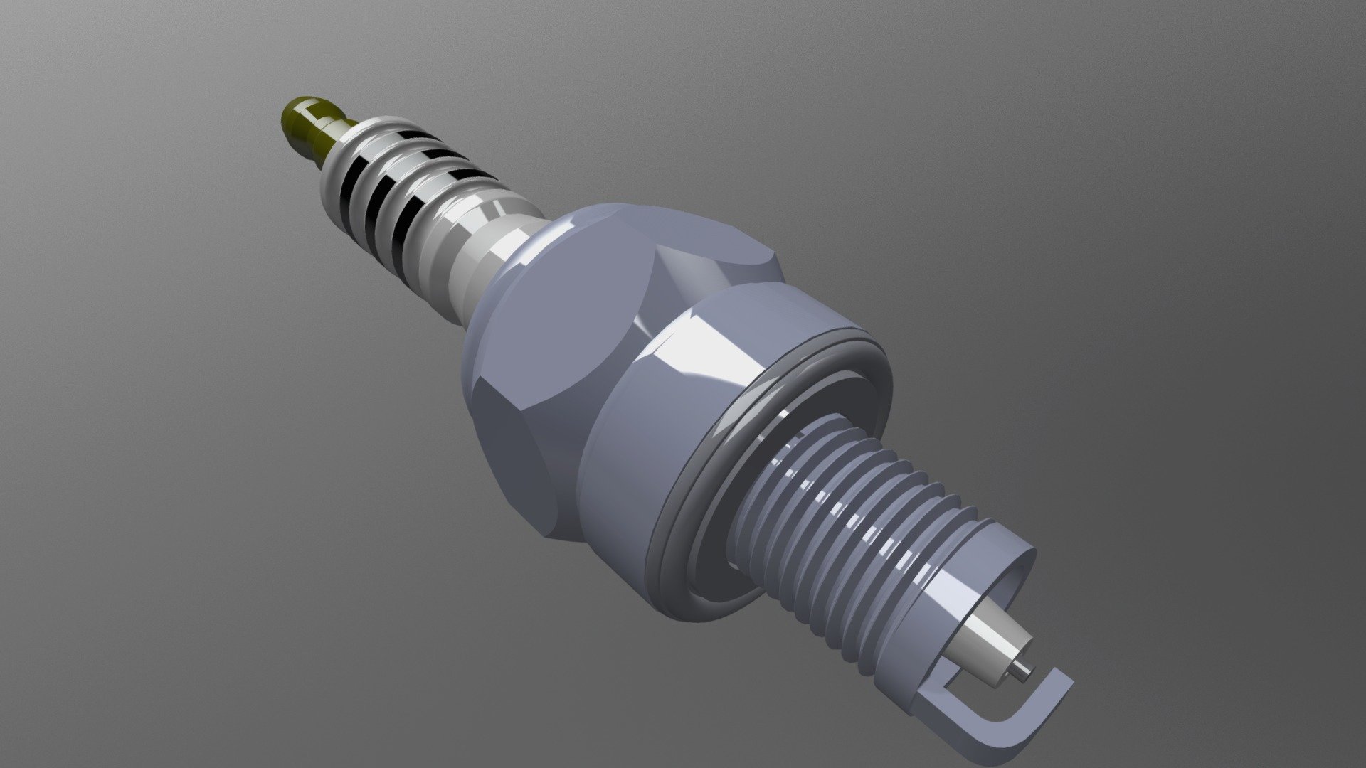 by solidworks - spark plugs - 3D model by Pete.Lin 3d model
