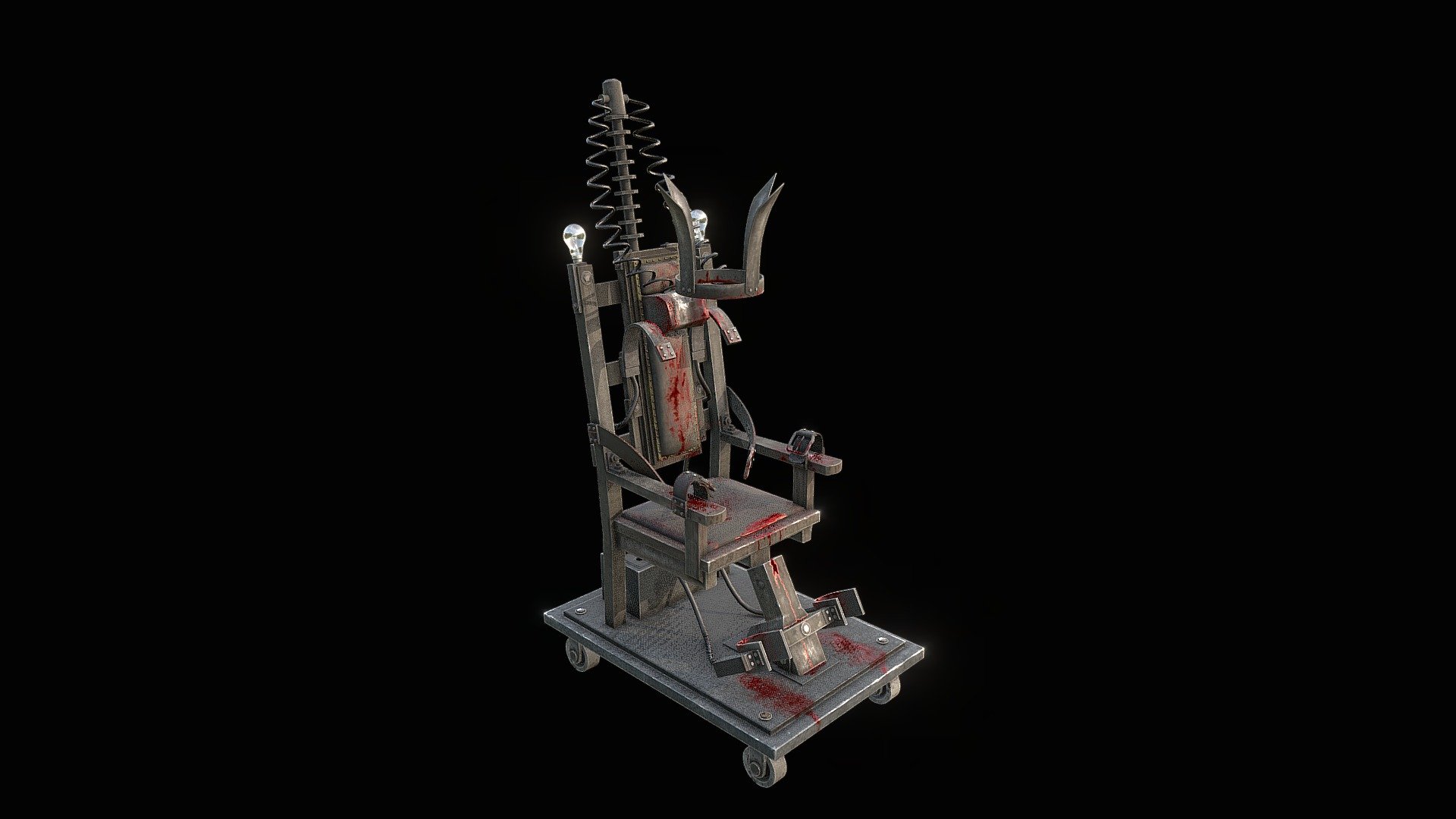 torture_chair_for_gaming - torture chair - 3D model by kapilrat (@rishirat) 3d model