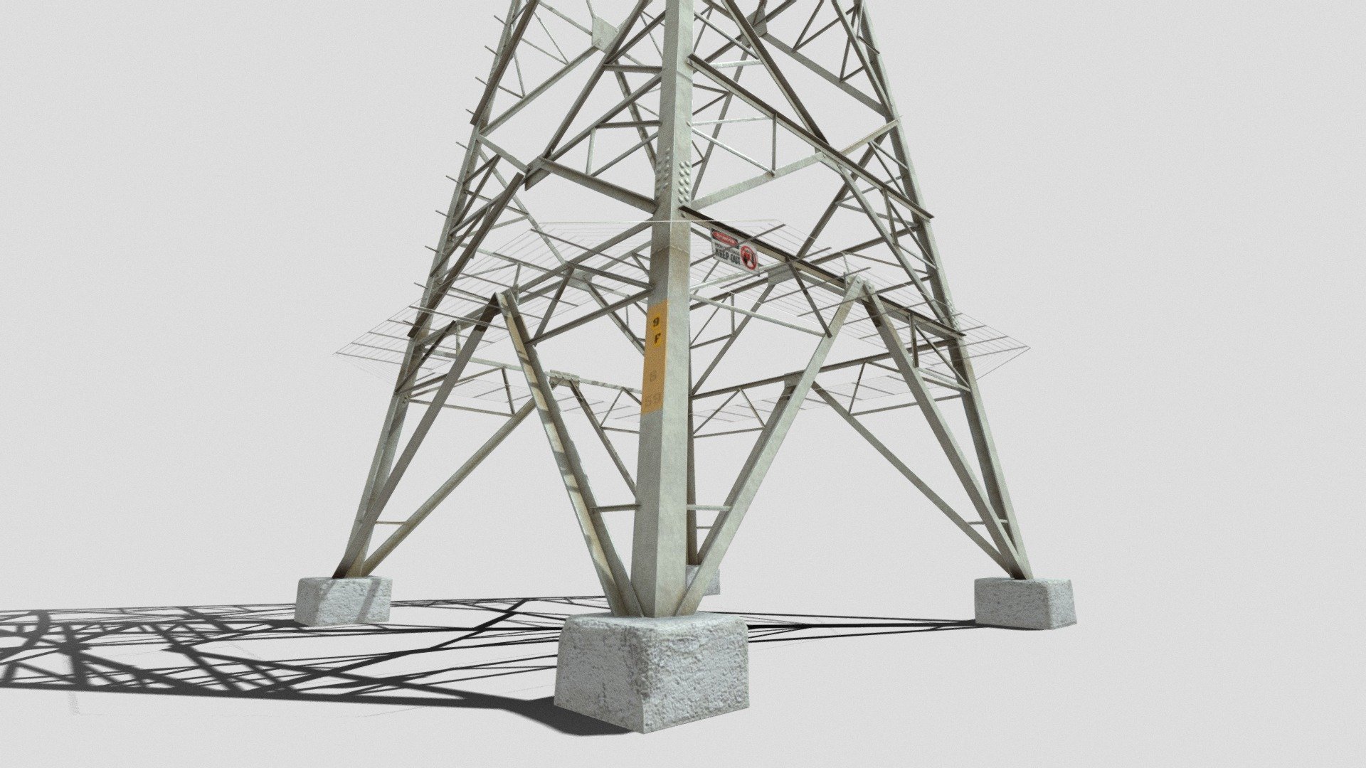 transmission tower

275,000 volts

keep out - Transmission Tower - 3D model by rileylane 3d model
