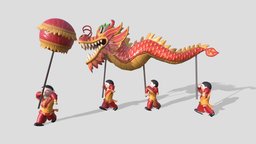 Dragon Dance chinatown, culture, festival, chinese, chinesenewyear