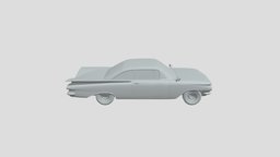 Chevrolet Biscayne Coupe 1959 for 3D-printing