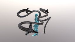 Doctor Octopus rigged robotic tentacles