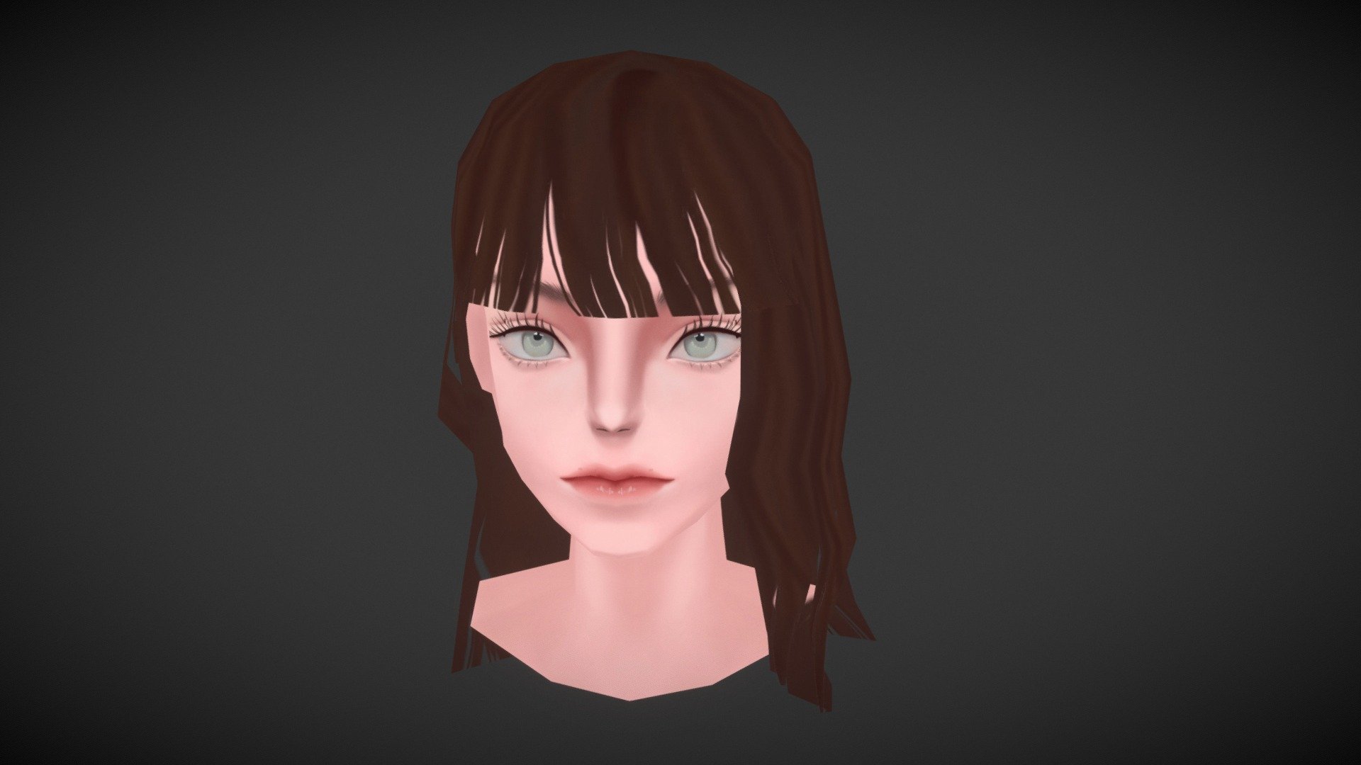 Im studying low poly hand-painted characters. I still realize some mistakes in the model and texture also, but I will try to improve in next time 3d model