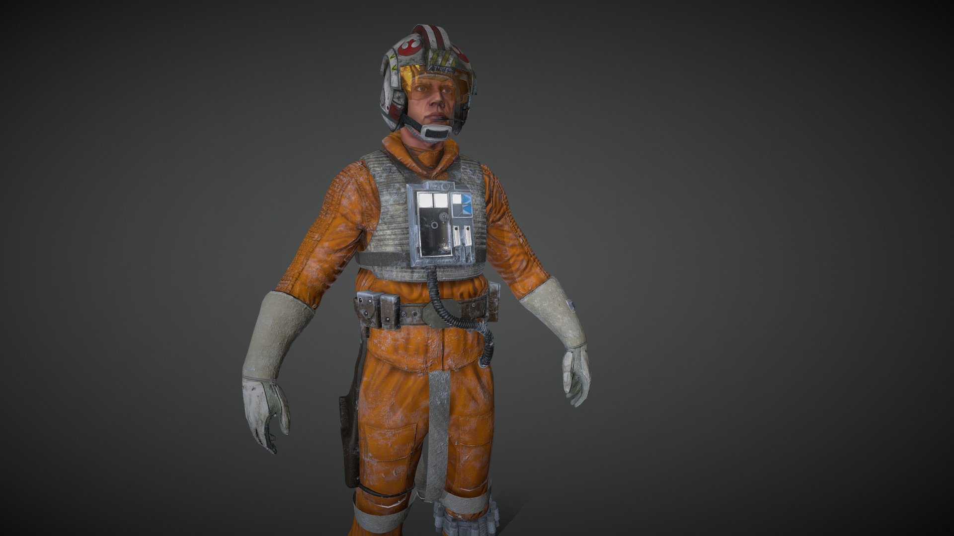 Here is a Summer project. It's the commander Luke Skywalker in his Pilot outfit from Empire Stricks Back. It's been a long time since i did a Character. I apply myself to improve the quality of the texturing and the workflow, Using UDIMs and experiments lot of shader in substance Painter. It's been a real pleasure to work in this project. Currently i'm working on the Tauntaun 3d model