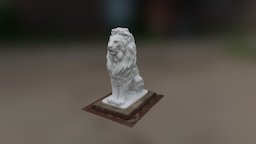 Lion statue 
