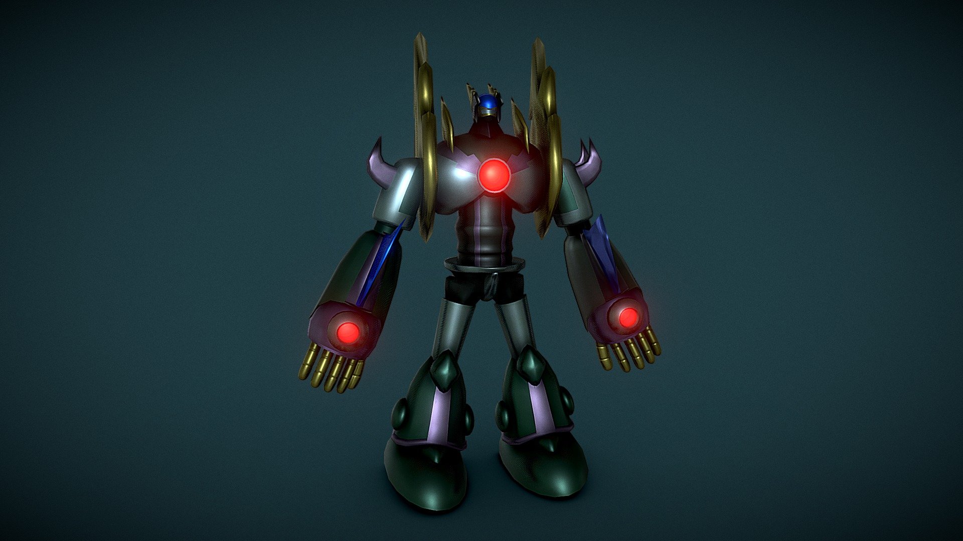 This was a custom model made for a Patron, if you want custom models like this join my Patreon Today! :https://www.patreon.com/user?u=14434838 - Evil Hero Lightning Golem (Yugioh) - Buy Royalty Free 3D model by Yanez Designs (@Yanez-Designs) 3d model