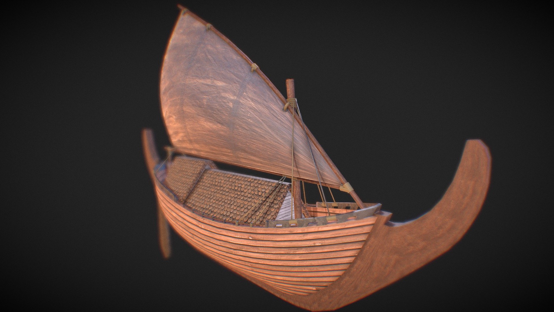 Another one of Indonesia's cultural heritage, Perahu Golekan Lete is traditional ship from Sulawesi used by local fisherman and merchants.

The model is part of Samudera Raksa museum interactive content in Magelang, Central Java, Indonesia 3d model