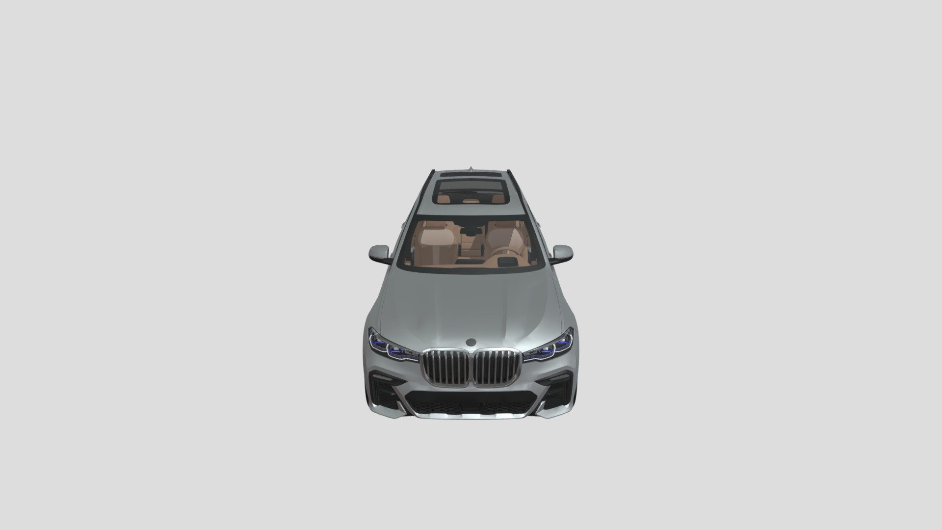 This is a BMW X7, a big family SUV. It is high detail and high poly with a complete interior finish. If u are interested in buying the model please DM Nay#7971 on discord 3d model