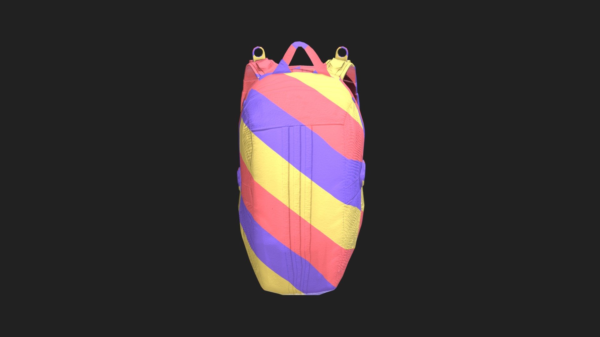 Uploaded for Skin-Tracker.com - PUBG - Untitled Parachute Backpack - 3D model by Skin-Tracker (@stairwave) 3d model