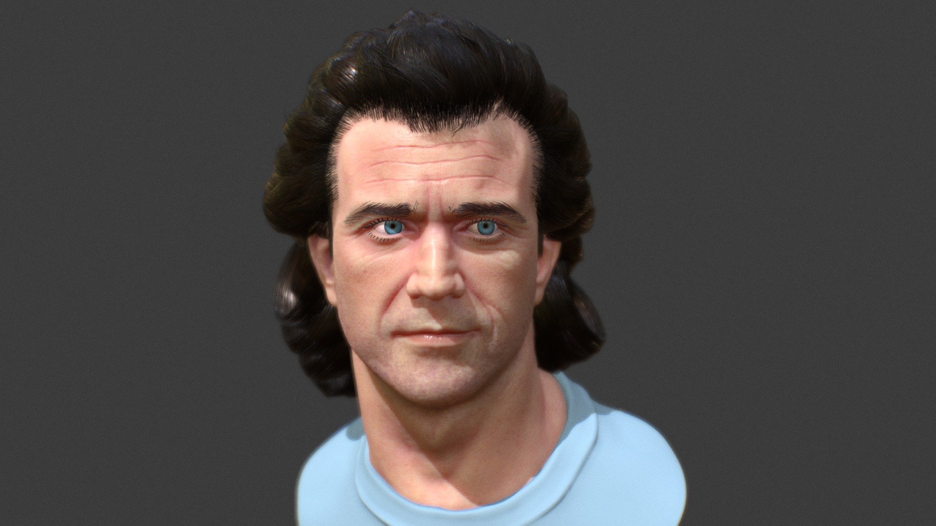 Mel Gibson (Bird on a Wire) - 3D model by irakli_chkonia 3d model