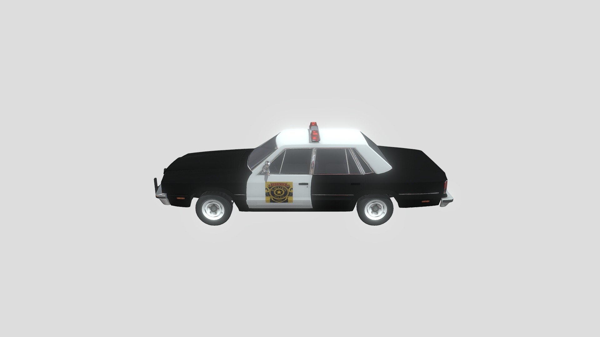 Racoon City Police Car (Resident Evil 2) - 3D model by PakitoHoe 3d model