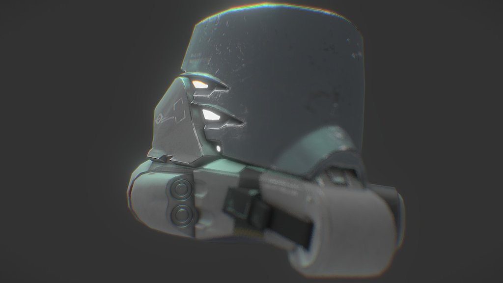 A heavy Helmet from HardSuit Labs' Blacklight Retribution. Redone in more detail and with higher res textures in PBR.
Modeled in Blender, Textured in Substance Painter and Photoshop. Uses 2K textures.

This is fan art, please dont sue me HSL
Dataluxe Icon by Hardsuit Labs - Dataluxe Slant X-2 - 3D model by Devin Spencer (@IA51I) 3d model