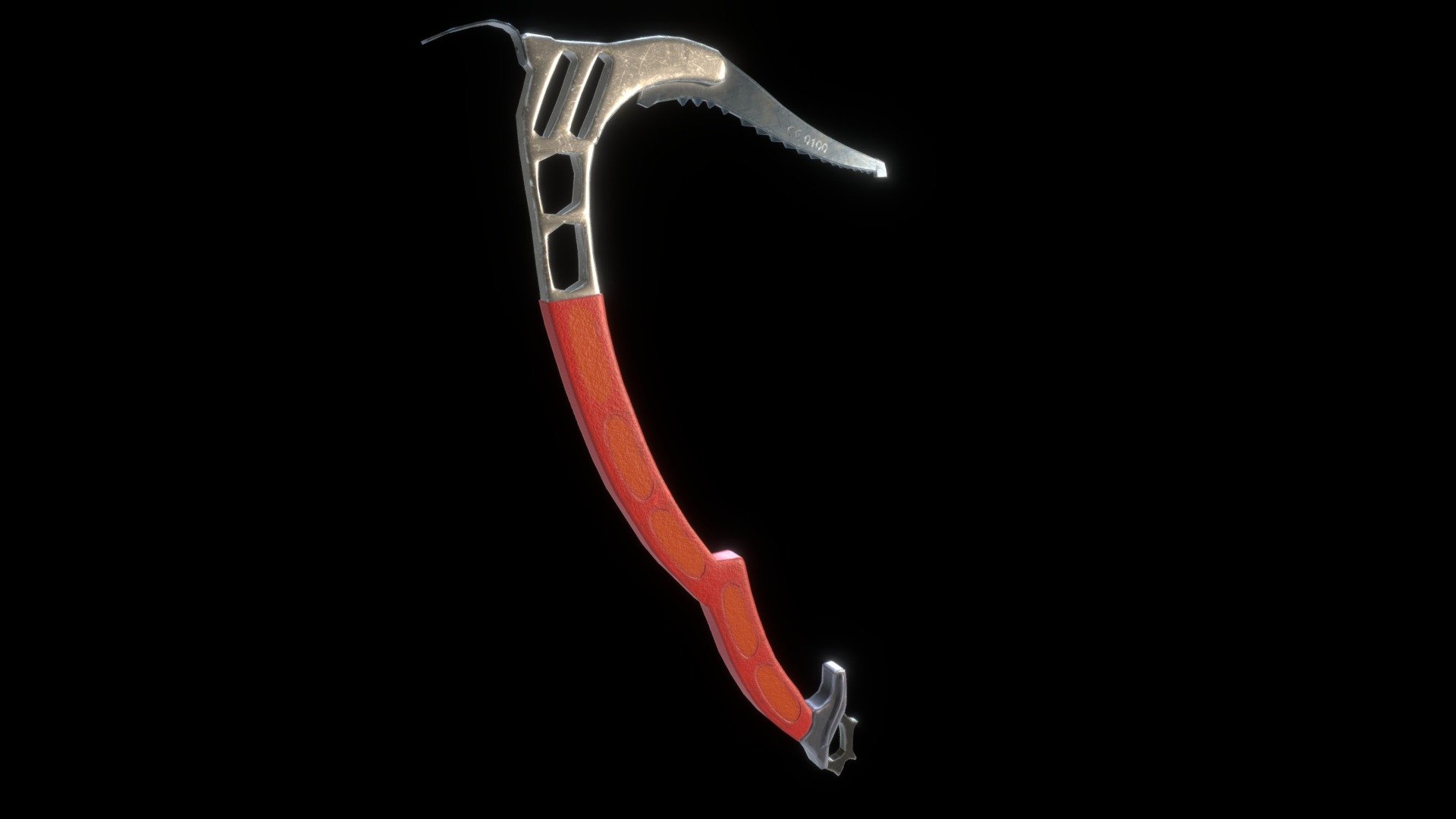 A vicious low-poly and game ready melee weapon 3d model