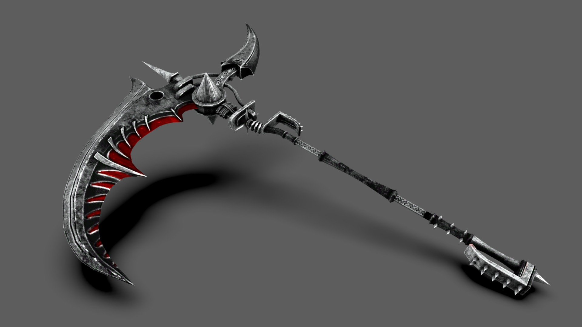 Bloodthirster - Scythe based on Code Vein weapons.

Made with Blender;;;Textured on CLIP STUDIO - Bloodthirster - 3D model by Reiko (@Re1konyan) 3d model