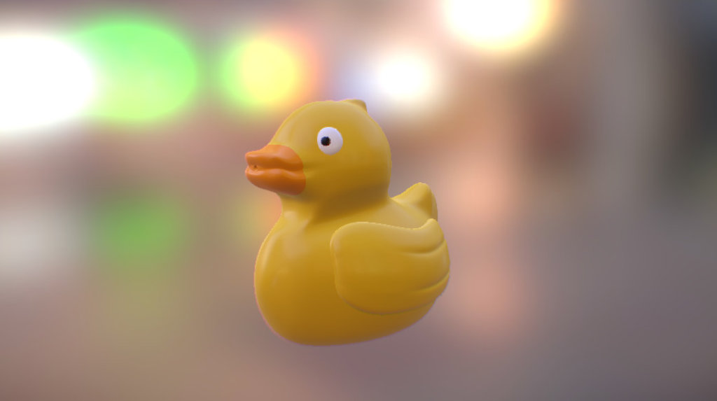 A duck I did for fun. Was requested but price didnt match up. Did it for the fun 3d model