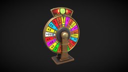 Lucky Spin Machine 2 videogame, casino, lucky, props, machine, spin, poker, digitalart, digital3d, asset, game, gameart, gameasset