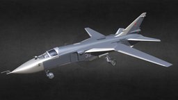 Sukhoi Fencer airplane, soviet, aircraft, combat, jet, military