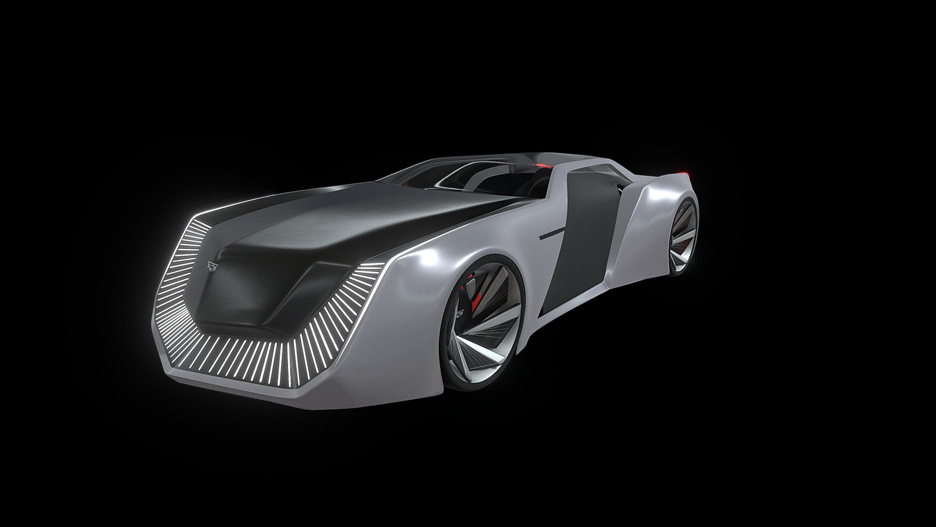 Transportation Descom 2 final, made 100% in Gravity Sketch - Cadillac x Gensler Eldorado Concept - 3D model by Cy (@cyburkhart) 3d model