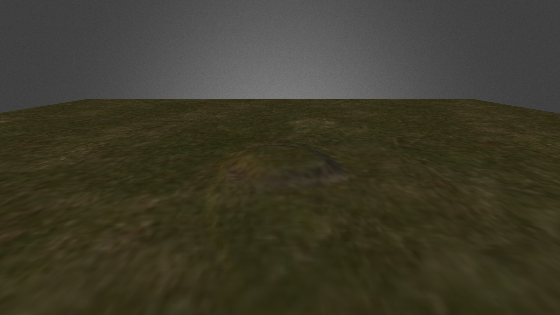 Simple terrain model of Mont Helena Mound site in Mississippi. Created in L3DT from DEM data exported from ArcMap 3d model