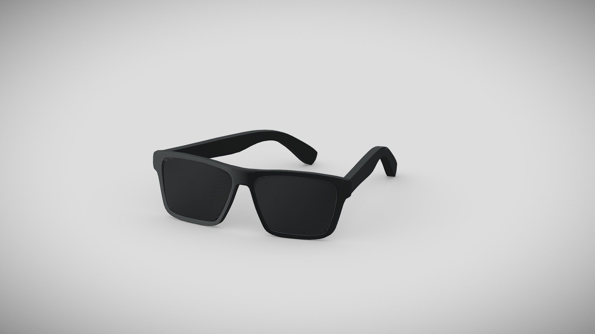 Protect your eyes with this simple sunglass. Plastic and glass was the material used into this model 3d model