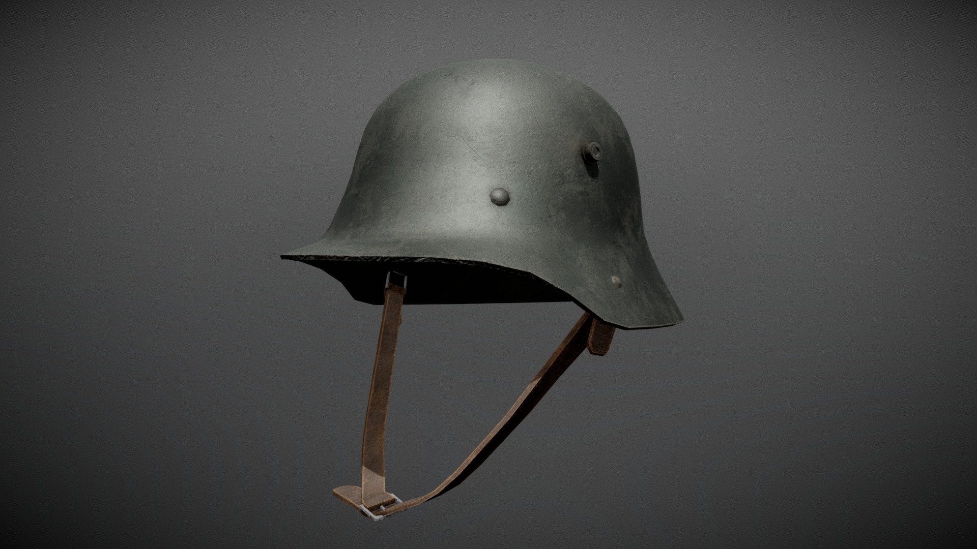 German WW1 Stalhelm - German WW1 Helmet - Buy Royalty Free 3D model by Tomislav Tomljenović (@Tomislav_Tomljenovic) 3d model