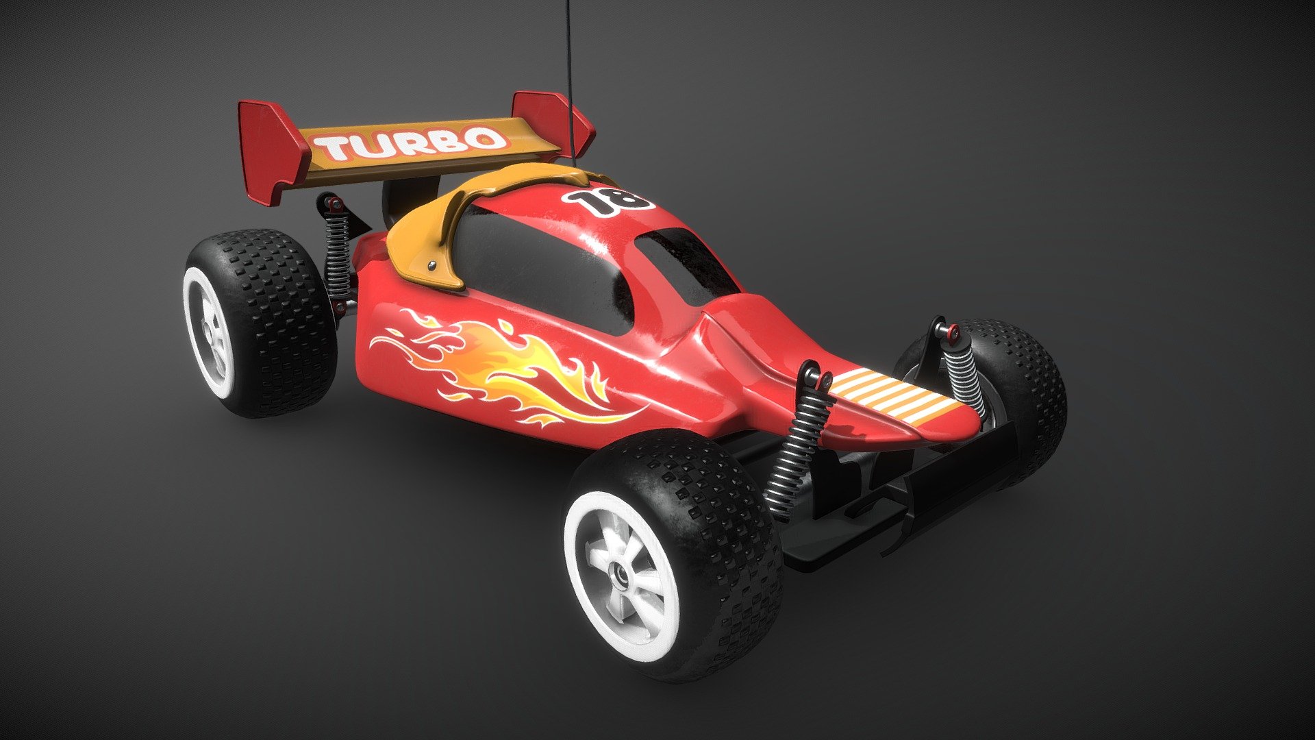 RC Car - 3D model by IoanaGorcea 3d model