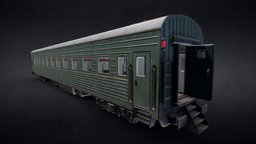 Platzkart train, soviet, retro, vagon, platskart, platzkart