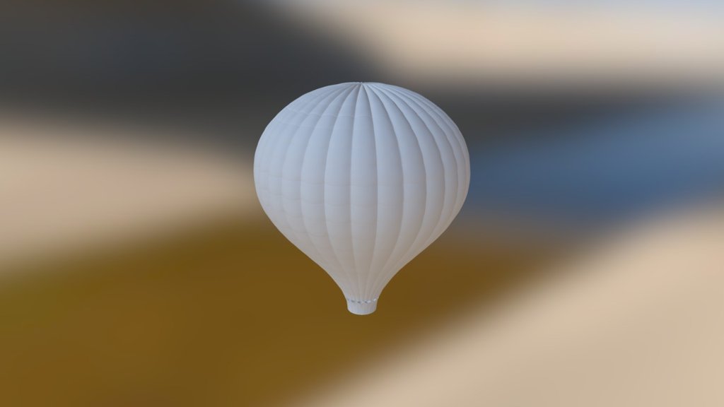 Hot Air Balloon Top 02 - Hot Air Balloon Top 02 - 3D model by whostonyramos 3d model