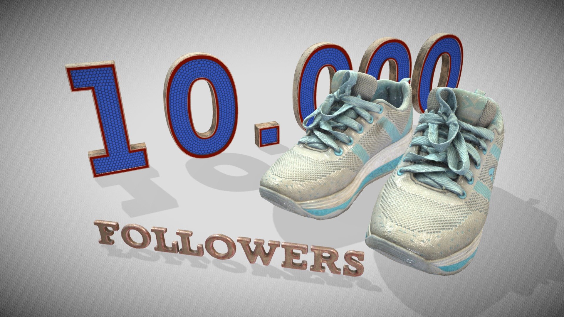 3 Material PBR Metalness

Shoes 4k

10.000 4k

Followers 2k

Thank You to All my Followers and to Sketchfab Team - Milestone 10.000 Followers - Download Free 3D model by Francesco Coldesina (@topfrank2013) 3d model