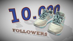 Milestone 10.000 Followers quad, shoes, milestone, pbr, sport