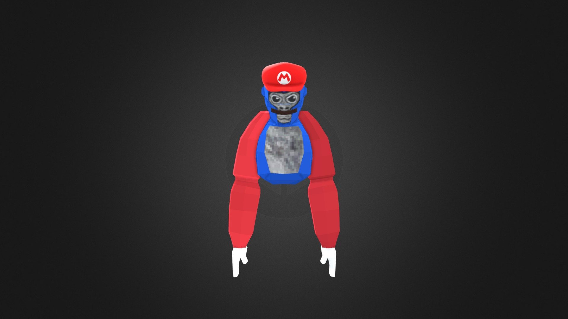 Gorilla TAG but He is Mario | #gorillatag #gorillatagvr #mario 

Download this model at for only 2$ 
https://www.buymeacoffee.com/nimagin/e/143142

I could send you it for free but this would help me do more of these characters !

Welcome to my channel! In this exciting video, I bring you a unique twist to the thrilling game of Gorilla TAG. Get ready for an epic adventure as I transform the main character into none other than Mario himself! I've created a stunning 3D model of a gorilla and blended its appearance with the iconic features of Super Mario, resulting in an incredible fusion that will blow your mind. 

Gorilla TAG but He is Mario | #GorillaTAGMarioFusion #gorillatag #gorillatagvr #mario - Gorilla Mario | Download | #Gorillatag - 3D model by Nofil.Khan 3d model