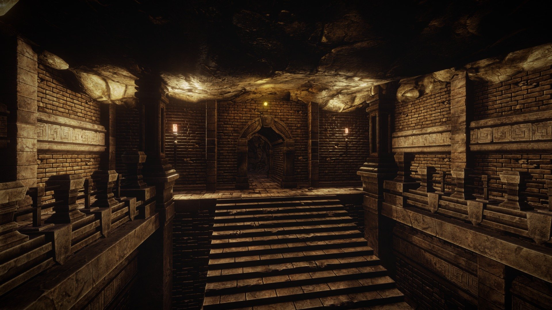 Modular Dungeon Catacombs - Level 2 - Modular Dungeon Catacombs - Level 2 - 3D model by tobyfredson 3d model