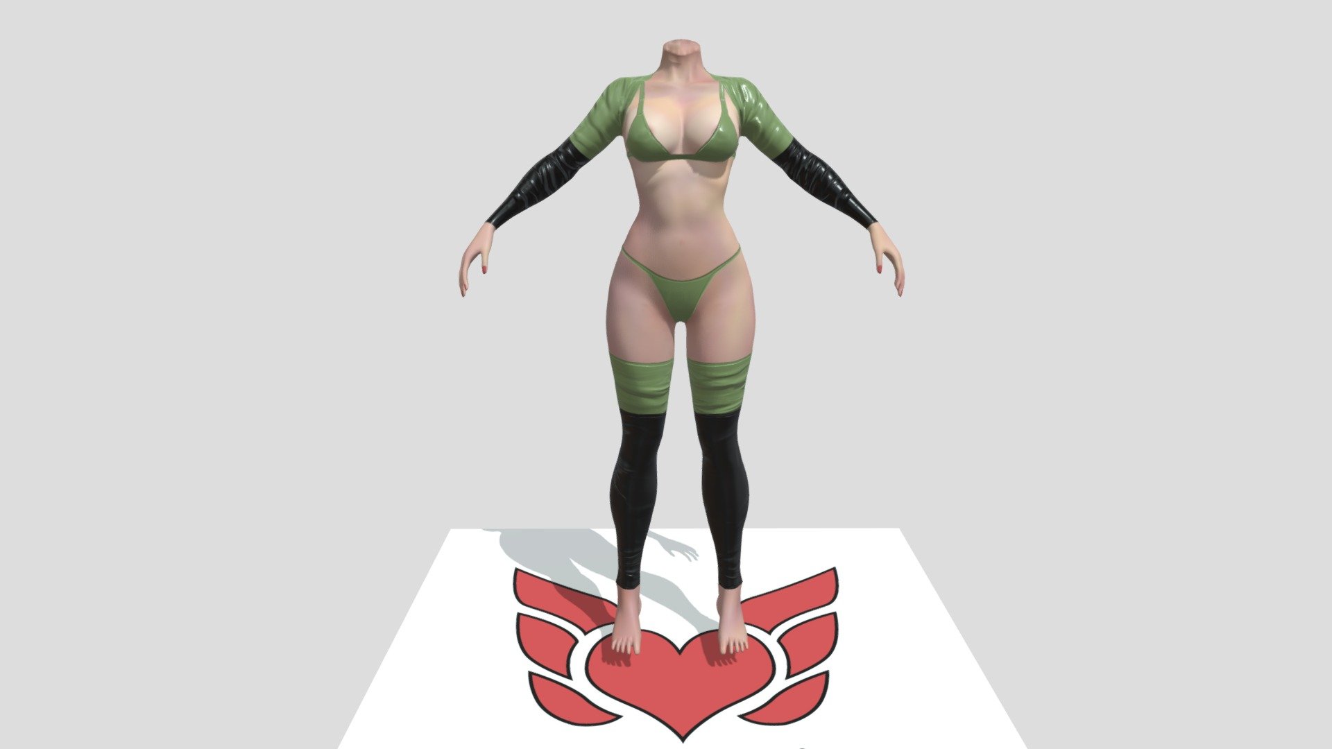 Avatall Eve Under Lily  by pocolov Studio 2023 - Avatall Eve Under Lily - Download Free 3D model by pocolov 3d model