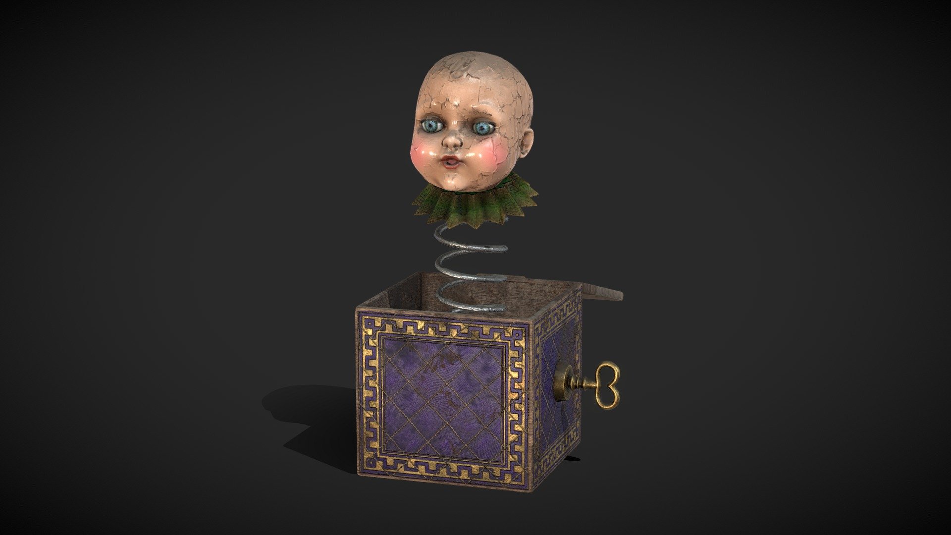 Creepy Baby Doll - low poly model

Triangles: 9.6k
Vertices: 4.8k

4096x4096 PNG texture

Commercial use*

My models cannot be included in an asset pack or sold at any sort of asset/resource marketplace.* - Creepy Baby Doll - low poly model - Buy Royalty Free 3D model by Karolina Renkiewicz (@KarolinaRenkiewicz) 3d model