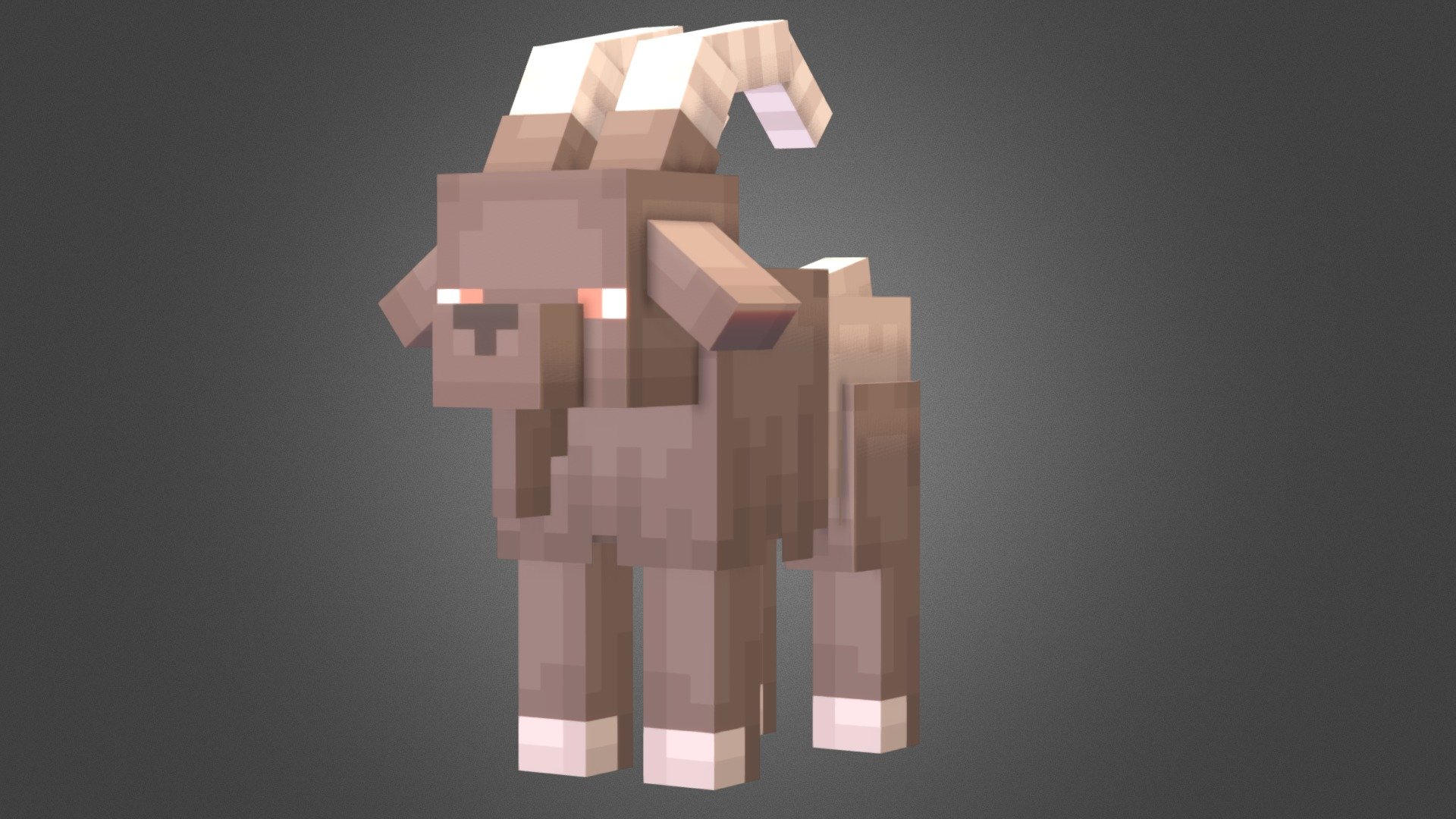 Custom Minecraft Ibex made using Blockbench!!!!
This is a variant of a re-made Vanilla Goat Model.
Check out this Twitter, Deviantart and Artstation Pages for more artwork - Ibex - Custom Minecraft Goat Model - 3D model by jessdragon12 3d model