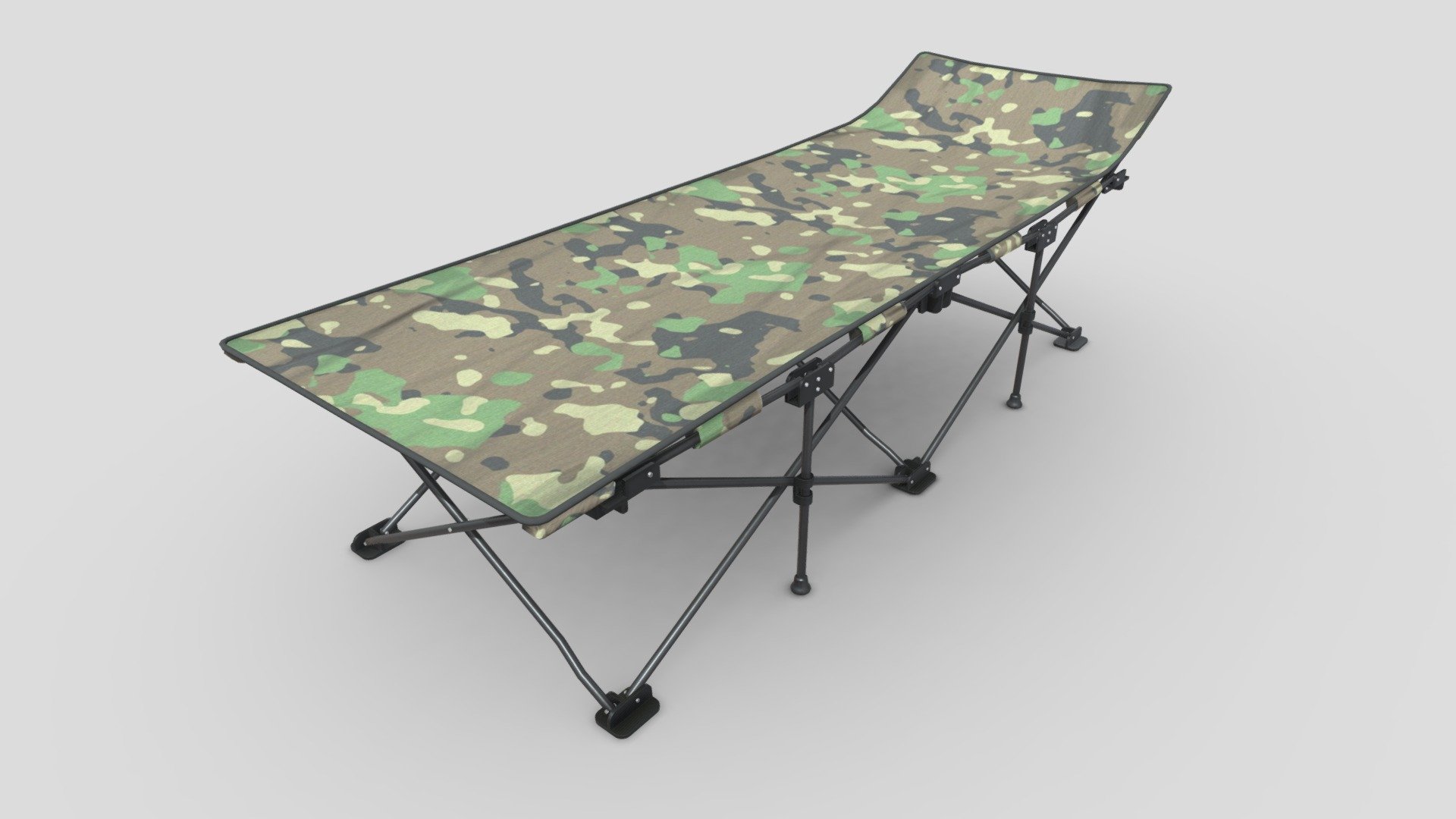 Folding Cot 3D Model by ChakkitPP.


This model was developed in Blender 2.90.1
Unwrapped Non-overlapping and UV Mapping
Beveled Smooth Edges, No Subdivision modifier.

No Plugins used.



High Quality 3D Model.


High Resolution Textures.

Polygons 13752 / Vertices 13849

Textures Detail :


2K PBR textures : Base Color / Height / Metallic / Normal / Roughness / AO

File Includes : 


fbx, obj / mtl, stl, blend
 - Folding Cot - Buy Royalty Free 3D model by ChakkitPP 3d model