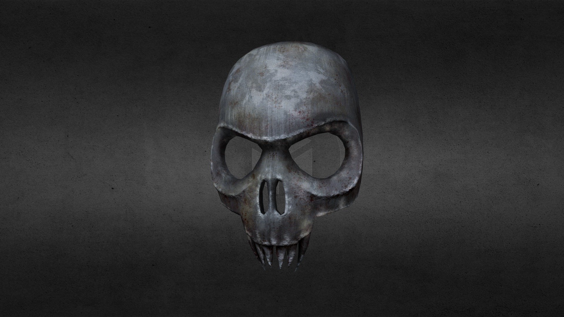 Skull Mask - 3D model by IceMan-Studio 3d model
