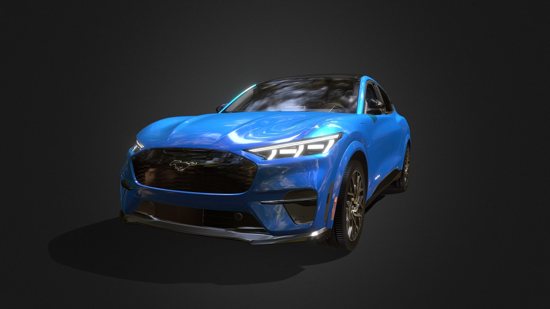 Ford Mustang Mach E GT Performance - 3D model by Davidson (@a0930582398) 3d model