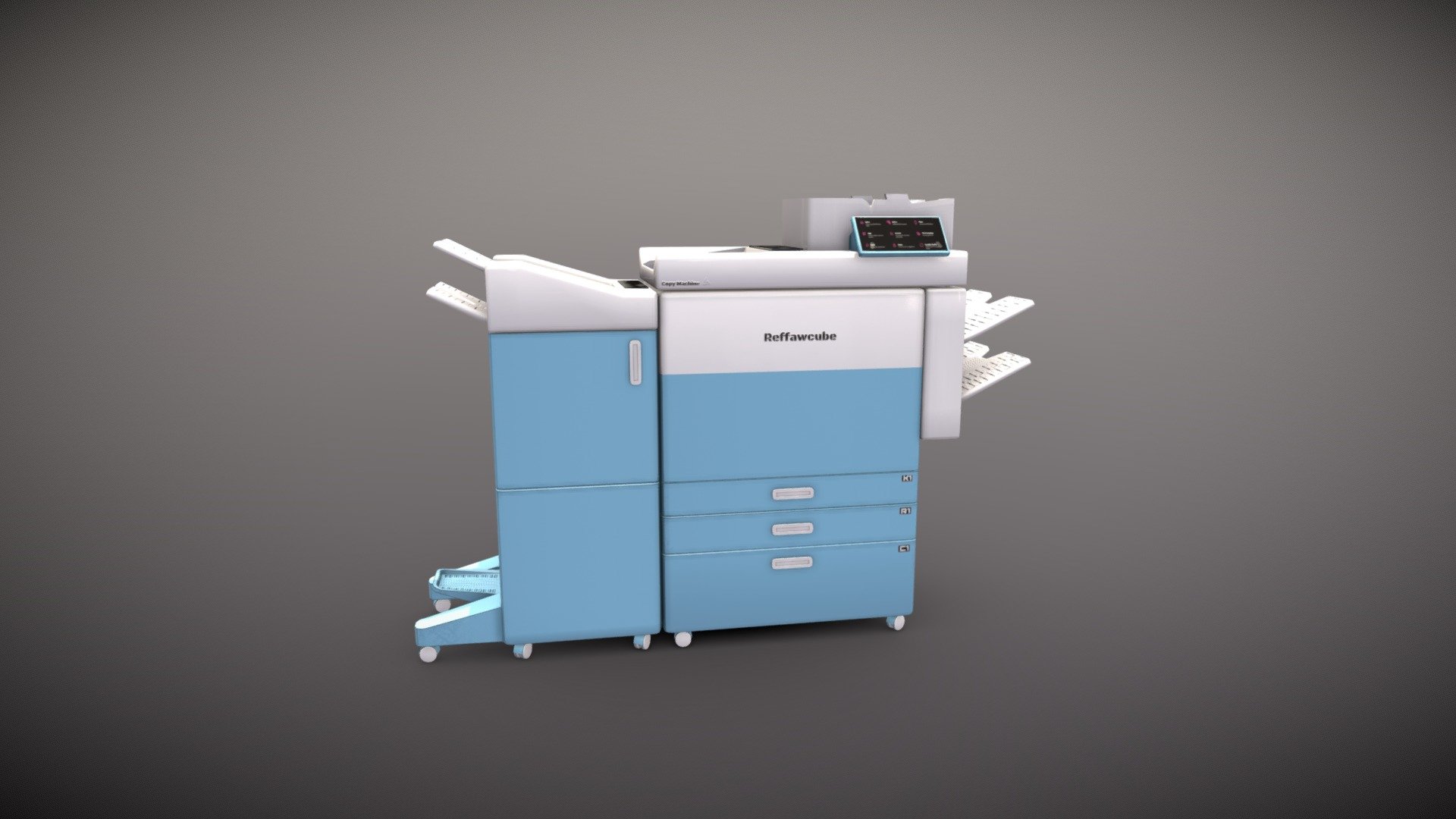 Game-ready Copy Machine Blue 3D model with 1 material only and 9.1K polygons.



Details: 

- 9.1K polygons

- 4K textures

- Color, Metalic, Roughness, Normal maps included.



If you have any model related questions or concerns, please feel free to contact us via email: info@dexsoft-games.com - Copy Machine - Buy Royalty Free 3D model by Dexsoft Games (@dexsoft-games) 3d model