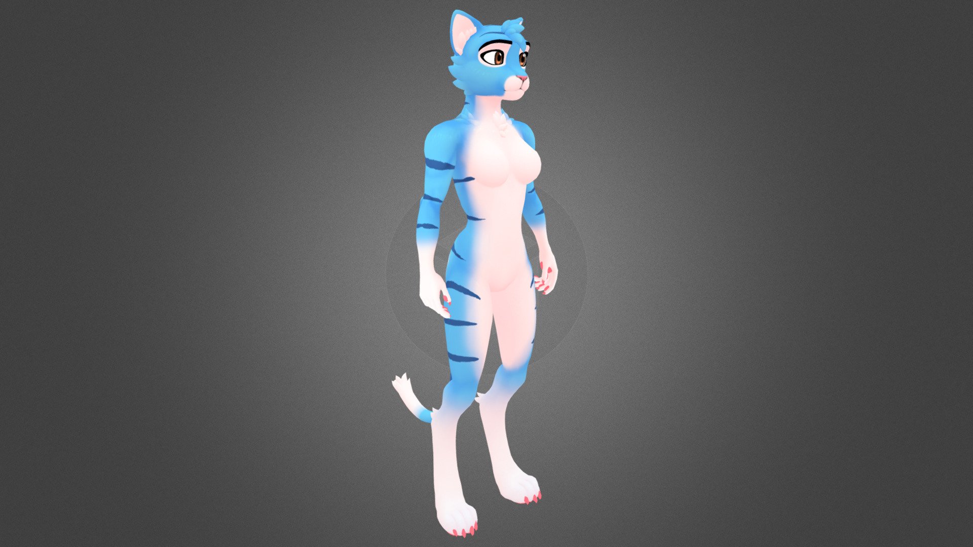Purchase includes avatars of both body types (alternate body &gt; https://skfb.ly/oxoWN ) and a blend files with textures

IF YOU WANT THE AVATAR PLEASE DON'T BUY FROM SKETCHFAB, SKETCHFAB SUCKS! AND DOES NOT LET ME LINK MY GUMROAD!!! Get it on kofi instead here &gt; https://ko-fi.com/s/c25219f306 :D

Set up for VRChat. Feel free to use in any way (With the exception of any of that nft/crypto/blockchain related nonsense, Only villains do that :P) whether it be edits, animations, games, renders or even bases for commissions. Just remember to credit me in some way! And I won't say no to a tip via KoFi https://ko-fi.com/skye0811 :)

And feel free to tweet @GalileoGB (That's-a me!) on twitter, I'd love to see what you make with it :3 - Sky, Cat. Type A - Buy Royalty Free 3D model by SKYE (@GalileoGB) 3d model