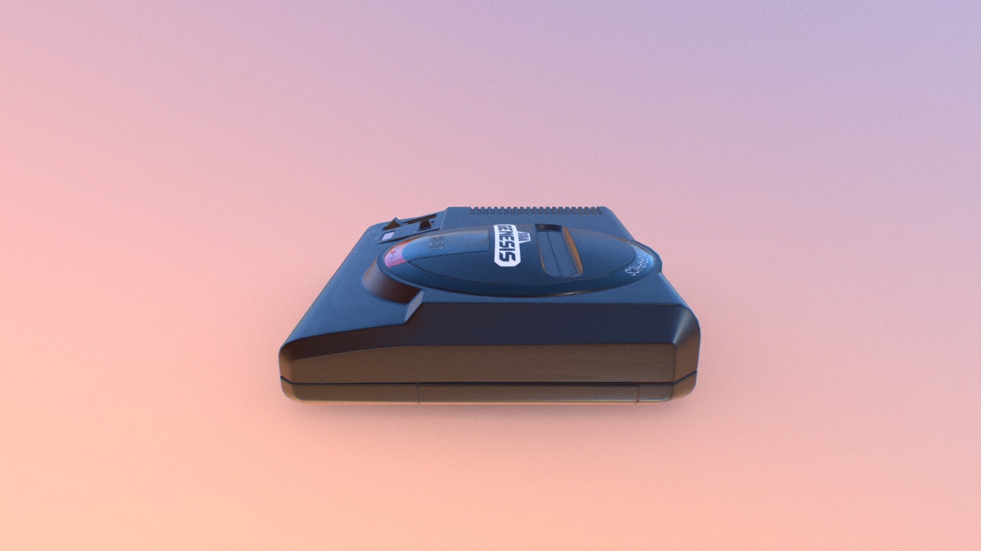 This is a highly optimized 3D model for a Sega genesis with only 3,7k triangles and 4k PBR texture set 3d model