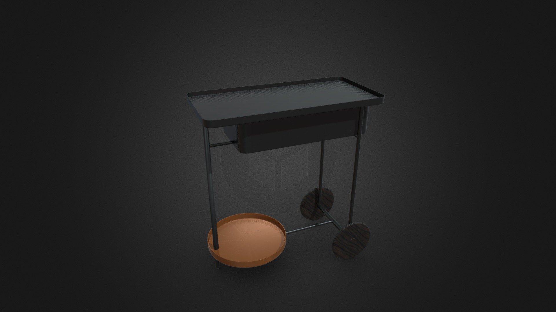 Measurements :

Height: 810mm

Width: 755mm

Depth: 370mm


3d model of a Float Serving Cart by Miras. 
Best use for adding detail on your Architectural Visualization or Interior Design.
This product is made in Blender and ready to render in Cycle. Unit setup is metres and the models are scaled to match real life objects. 
The model comes with textures and materials and is positioned in the center of the coordinates system.

No additional plugin is needed to open the model.



Notes:


Geometry: Polygonal
Textures: Yes 
Rigged: No
Animated: No
UV Mapped: Yes
Unwrapped UVs: Yes, non-overlapping

Bake all map



Note: don't forget to take a few seconds to rate this product, your support will allow me to continue working .
Thanks in advance for your help and happy blending!



Hope you like it! Thank you!



My youtube channel : https://www.youtube.com/toss90 - Float Serving Cart By Miras - Buy Royalty Free 3D model by Toss90 3d model