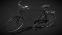 Old Bicycle bicycle, substancepainter, maya, gameready, ue5